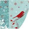 SEI - Winter Song Collection - 12 x 12 Double Sided Flocked Paper - Winter Song