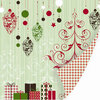 SEI - Christmas Mint Collection - 12 x 12 Double Sided Varnish Paper - Christmas Mint , CLEARANCE
