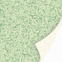 SEI - Christmas Mint Collection - 12 x 12 Double Sided Foil Paper - Marzipan , CLEARANCE