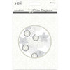 SEI - White Elegance Collection - Embellishment Pack - Sundries