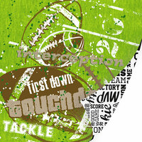 SEI - I'm an Athlete Collection - 12 x 12 Double Sided Paper - Quarterback