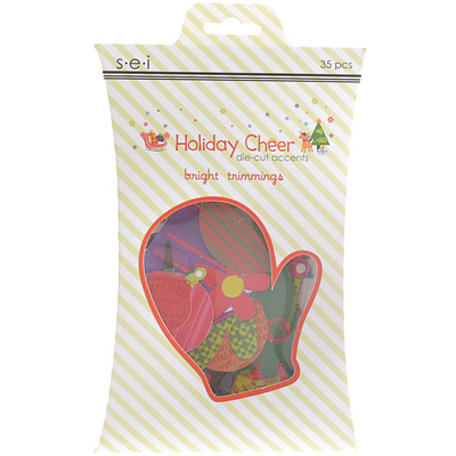 SEI - Holiday Cheer Collection - Christmas - Die Cut Accents
