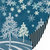 SEI - Silver Valley Collection - Christmas - 12 x 12 Double Sided Glitter Paper - Silver Valley