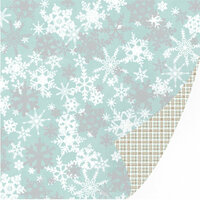 SEI - Silver Valley Collection - Christmas - 12 x 12 Double Sided Foil Paper - Forecast