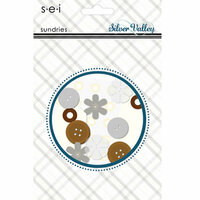 SEI - Silver Valley Collection - Christmas - Embellishment Pack - Sundries