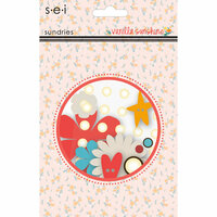 SEI - Vanilla Sunshine Collection - Embellishment Pack - Sundries