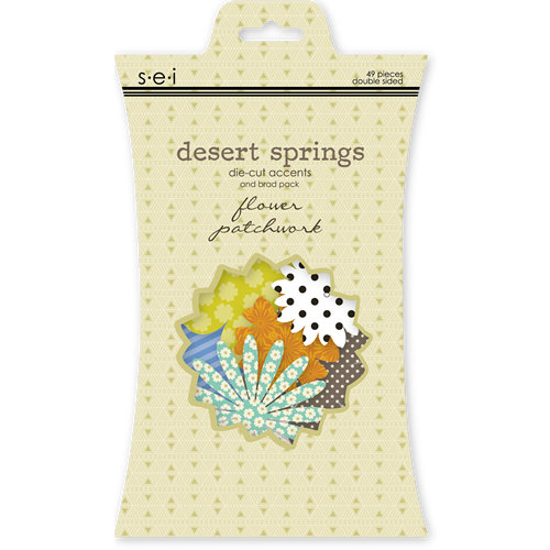 SEI - Desert Springs Collection - Die Cut Accents