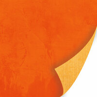 SEI - Mayberry Collection - 12 x 12 Double Sided Paper - Orange Fizz