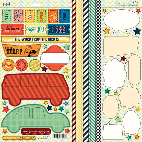 SEI - Mayberry Collection - Cardstock Stickers