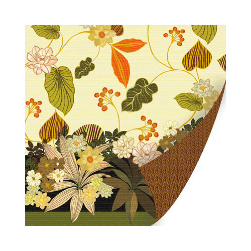 SEI - Entrada Collection - 12 x 12 Double Sided Paper with Foil Accents - Sousa Jungle