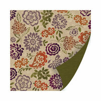 SEI - Mirelle Collection - 12 x 12 Double Sided Paper with Foil Accents - Tapestry