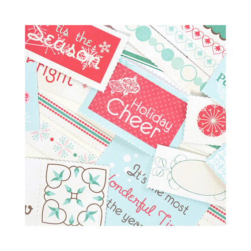 SEI - Berry Melody Collection - Christmas - 12 x 12 Double Sided Perforated Sheet - Merry Music