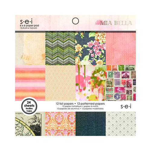 SEI - Mia Bella Collection - 6 x 6 Paper Pad