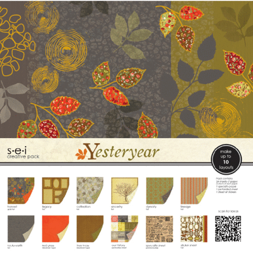 SEI - Yesteryear Collection - 12 x 12 Assortment Pack