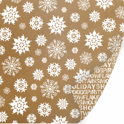 SEI - Chalet Collection - 12 x 12 Double Sided Paper with Pearl Foil Accents - Avalanche