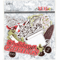 SEI - Noel Collection - Christmas - Chipboard Elements