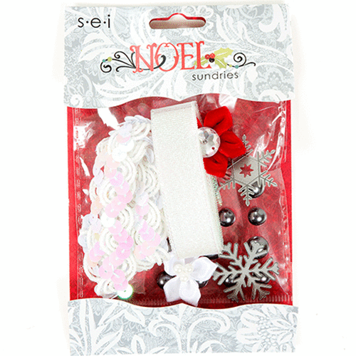 SEI - Noel Collection - Christmas - Embellishment Pack - Sundries
