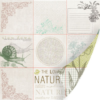 SEI - Pembroke Collection - 12 x 12 Double Sided Paper - Nature Love