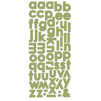 SEI - Holly Lane Collection - Christmas - Alphabet Stickers, CLEARANCE