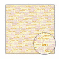 Sassafras Lass - 12x12 Paper - Daydream - Sweet Nothings, CLEARANCE