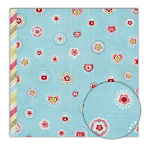 Sassafras Lass - Scrumptious Collection - 12x12 Paper - Candied Apples, CLEARANCE