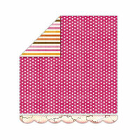 Sassafras Lass - Sunshine Lollipop Collection - 12x13 Double Sided Paper - Sugary Love, CLEARANCE