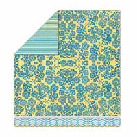 Sassafras Lass - Pocketful of Rosies Collection - 12x13 Double Sided Paper - Secret Garden, CLEARANCE