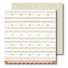 Sassafras Lass - Vintage Yummy Collection - 12x12 Double Sided Paper with Border Strip - Daintily, CLEARANCE