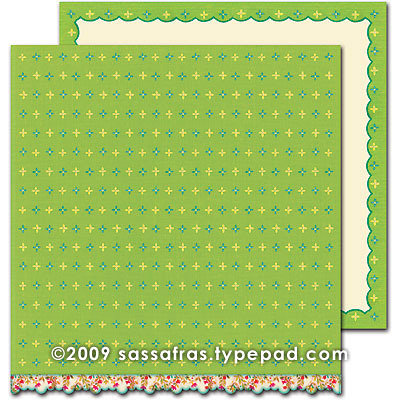 Sassafras Lass - Sweet Marmalade Collection - 12 x 12 Double Sided Paper - Preserve