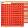Sassafras Lass - Paper Crush Collection - 12 x 12 Double Sided Paper - Pucker Up