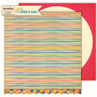 Sassafras Lass - Ellie's Tale Collection - 12 x 12 Double Sided Paper - Simply Stated