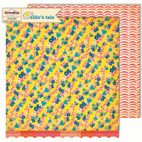 Sassafras Lass - Ellie's Tale Collection - 12 x 12 Double Sided Paper - Play by Play