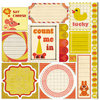 Sassafras Lass - Count Me In Collection - 12 x 12 Cardstock Stickers - Journal Tags