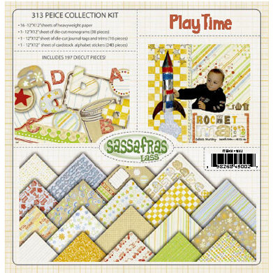 Sassafras Lass - Playtime Collection - Collection Kit - Playtime, CLEARANCE
