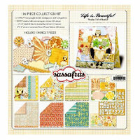 Sassafras Lass - Pocketful of Rosies Collection - 12x12 Collection Kit - Pocketful of Rosies