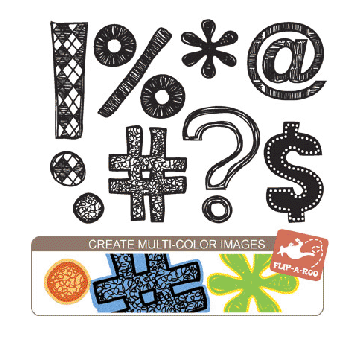 Sassafras Lass - Clear Stamp Sets - Doodled Punctuation, CLEARANCE