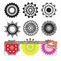 Sassafras Lass - Clear Stamp Sets - Stunning Spirals, CLEARANCE