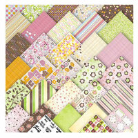 Sassafras Lass - I Want It All Pink! - Deluxe Paper and Embellishment Kit - 252 pieces, CLEARANCE