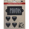 7 Gypsies - Metal Plate and Tabs - Photos , CLEARANCE