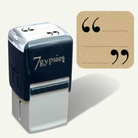 7 Gypsies - 97% Complete - Certifiable Stamp - Quote Block - Seal Stamp