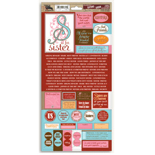 7 Gypsies - 97% Complete - Journal Stickers - Sisters