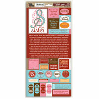 7 Gypsies - 97% Complete - Journal Stickers - Sisters