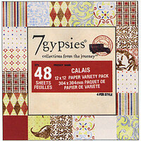 7 Gypsies - 12x12 Paper Pack - Journey - Calais