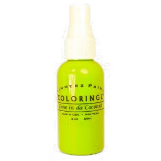 Shimmerz - Coloringz - Pigment Mist Spray - 1 Ounce Bottle - Lime in da Coconut