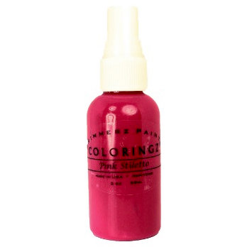Shimmerz - Coloringz - Pigment Mist Spray - 2 Ounce Bottle - Pink Stiletto