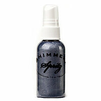 Shimmerz - Spritz - Iridescent Mist Spray - 2 Ounce Bottle - Rock-a-fella Blue