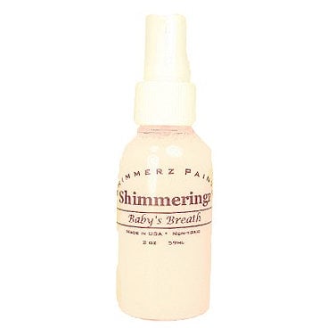 Shimmerz - Shimmeringz - Non-Pigmented Iridescent Mist Spray - 2 Ounce Bottle - Baby's Breath