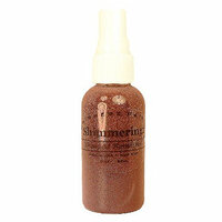 Shimmerz - Shimmeringz - Non-Pigmented Iridescent Mist Spray - 1 Ounce Bottle - Bronzed Bombshell