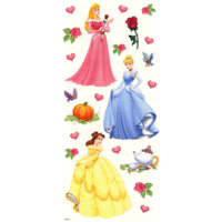 Sandylion Stickers - Disney Princesses Sticker Sheet