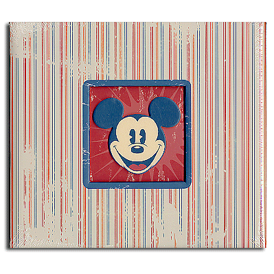 Disney Vintage Mickey Mouse Embossed 12" x 12" Scrapbook Album
